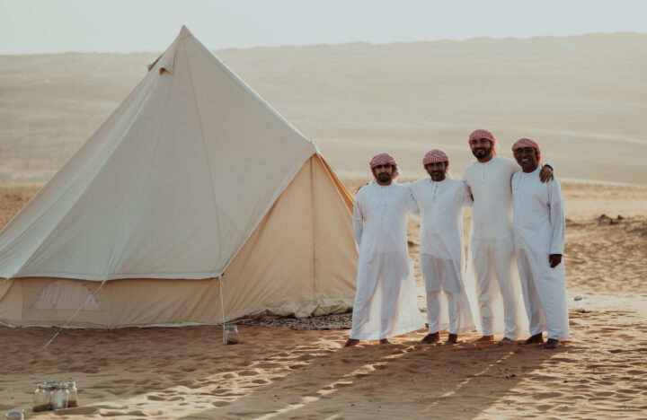 Unieke glamping Oman