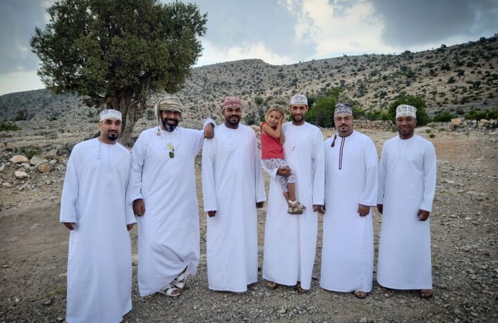 Oman with children
